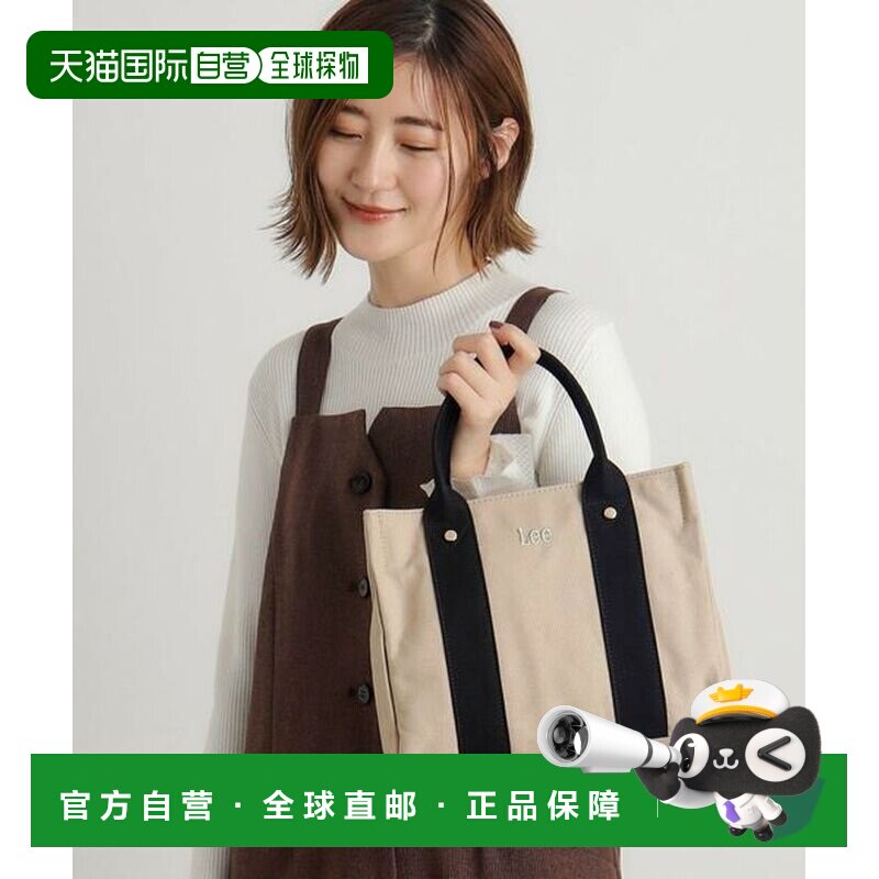 日本直邮grove Lee别注 方形帆布托特包单肩包手提包手提袋