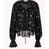 Silk CHLOÉ top AW2025 花色 女士外套 CH25AHT27481001