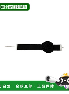 1h可退 香港直邮Blumarine 蓝色情人 女士 项链 black黑色 舒适时