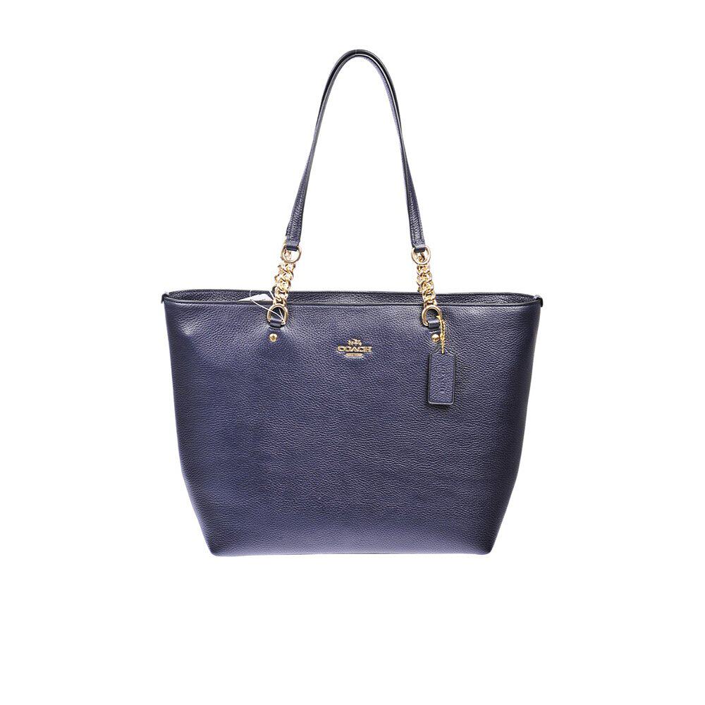 COACH 女士手提包 36600BLUBLUE 灰色 徽标手提包