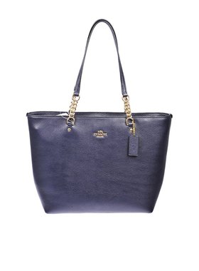 COACH 女士手提包 36600BLUBLUE 灰色 徽标手提包