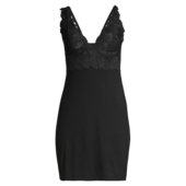 Natori 禅意花卉蕾丝睡裙