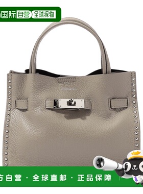 1h可退 日本直邮VIOLAd'ORO 女士 铆钉托特包 意大利W面牛皮 2WAY