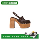 Alida 1h可退 绒面革防水台木屐 周仰杰 女士 香港直邮Jimmy Choo