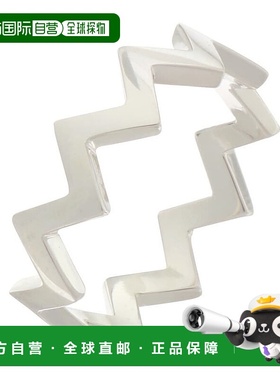 日潮跑腿COCOSHNIK Lasting 银色几何独特戒指配饰