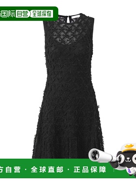 香港直邮Chloe 喇叭形迷你羊绒连衣裙 C24SMR09570真丝