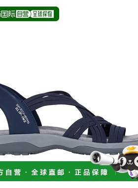 日本直邮【日本直邮】Skechers/斯凯奇女款时尚凉拖164035-NVY