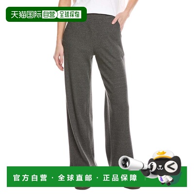 自营Velvet by Graham & Spencer Stretch Rib Pant - gray 美国