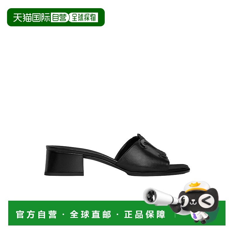 1h可退 香港直邮celine 女士 凉鞋高跟粗跟