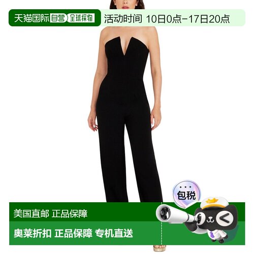 自营Dress The Population Fernanda Jumpsuit - black 美国奥莱