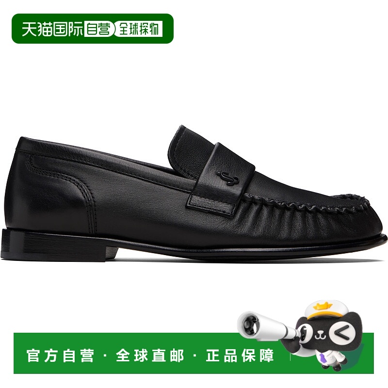 香港直邮Jimmy Choo 周仰杰 女士 黑色 Ellis 乐福鞋 ELLIS