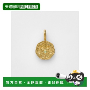 日本直邮日潮 阿卡朵WEB限定8月生辰石金橄榄石吊坠单只 agete