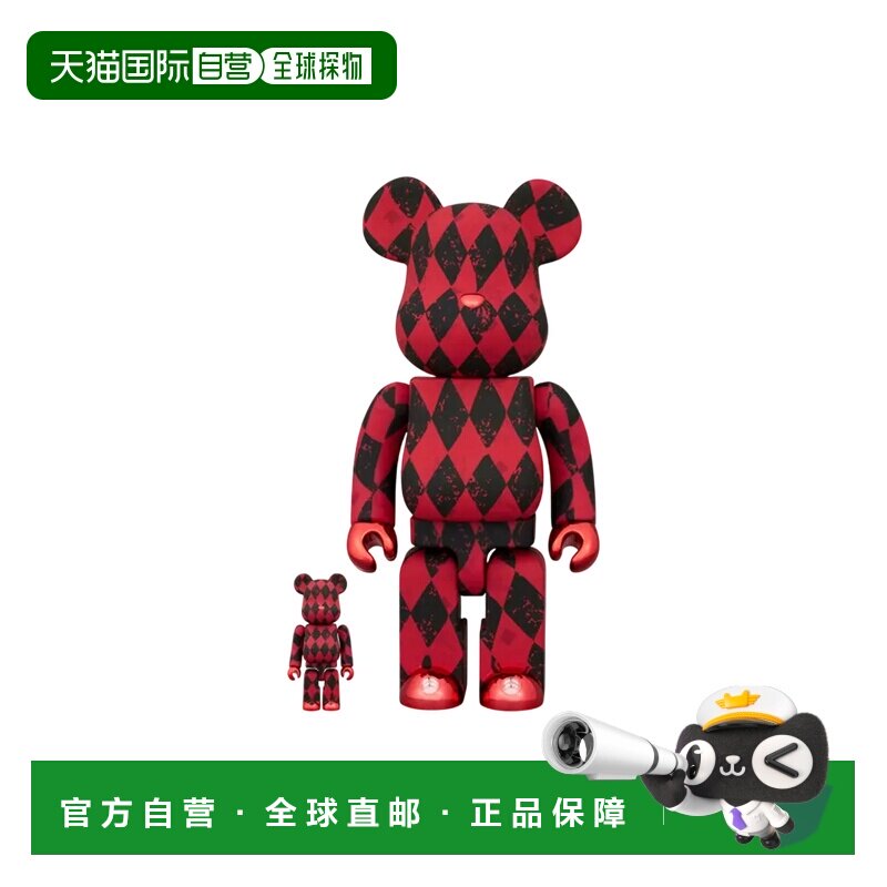 日本直邮 Medicom Toy 熊仔 MCM Harley Quinn  400% 手办