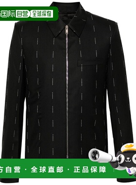 香港直邮GIVENCHY 男士西服 BM30DZ14UW001  CO黑色西装外套