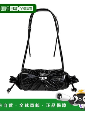 香港直邮DIESEL 女士斜挎包 X10182P1003T8013 CO 黑色 SCRUNCH-D