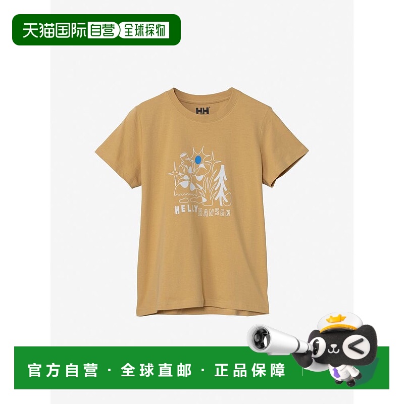 日潮跑腿Helly Hansen海丽汉森 大图案T恤女款 Sand SD S HW62533