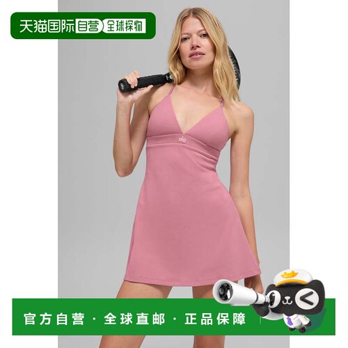 香港直邮alo yoga Airbrush 简约舒适百搭时尚纯色网球套装 女款w