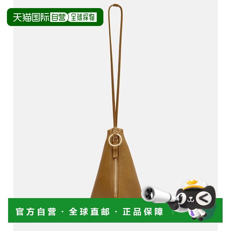 香港直邮calvin klein 女士 Solida 迷你有肩带皮革手包