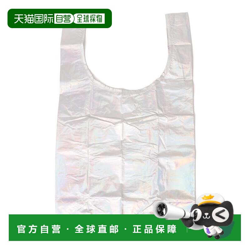 日本直邮SHIPS BAGGU 标准手提袋 单肩包银灰色金属色