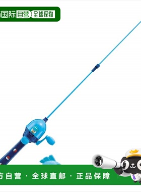 日本直邮Valley Hill 鲈鱼诱饵套装宝可梦儿童鱼竿Spincast 鱼竿Q