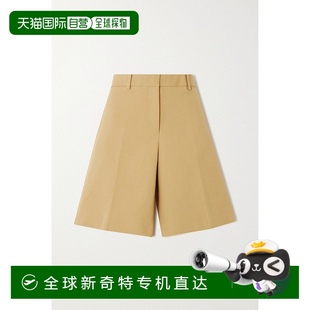 香港直郵潮奢 女士 吉爾 桑達(dá) Sander 純棉珠地布短褲 1h可退 Jil