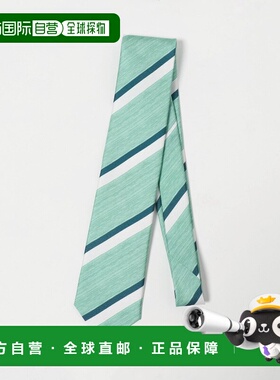 1h可退 日本直邮Luisa Esposito 男士 真丝印花领带 8cm窄版意式