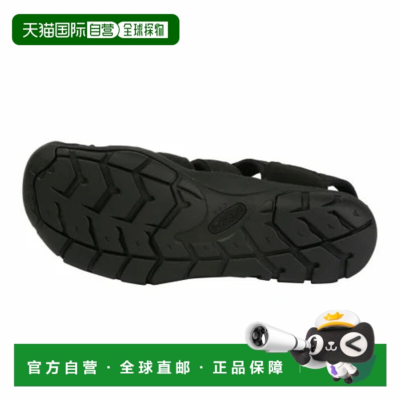 日本直邮Keen-敏锐的Clearwater CNX 1020662女子徒步户外鞋：黑/