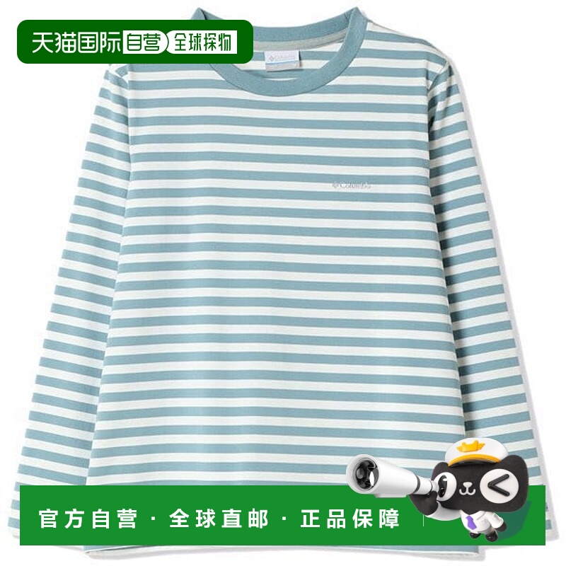日本直邮Columbia 女士Crest Toe Forest长袖圆领T恤 PL0266 女士