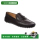 sTOD 城市Gommino皮革Loafer 黑色 自营tod 美国奥莱直发乐福鞋