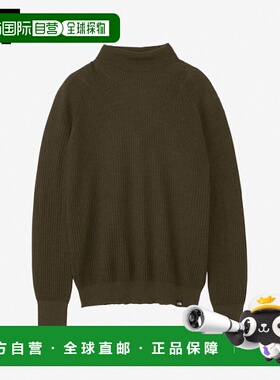 日本直邮The North Face Globefit 高领 NT92201 NT（新灰褐色）