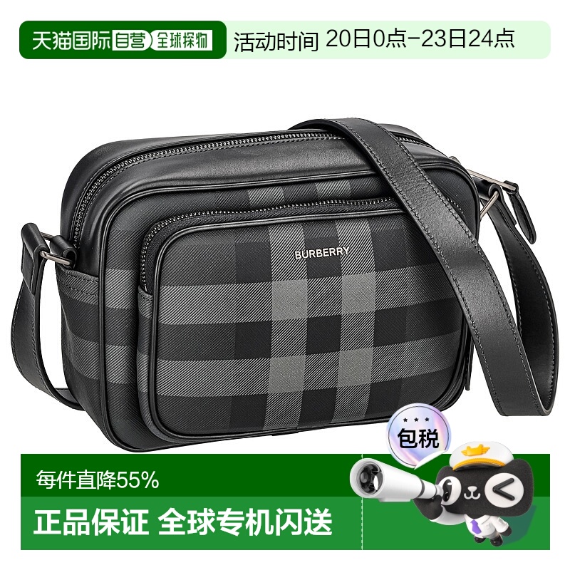 日本直邮BURBERRY博柏利单肩包经典格子男女通用经典大牌简约风时