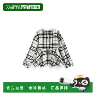 GRL 夹克 格纹珍珠 短款 tu1450外套 peplum 日本直邮日潮