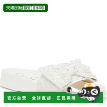自营Jessica Simpson Rexinne Sandals Women's US White Rhinest