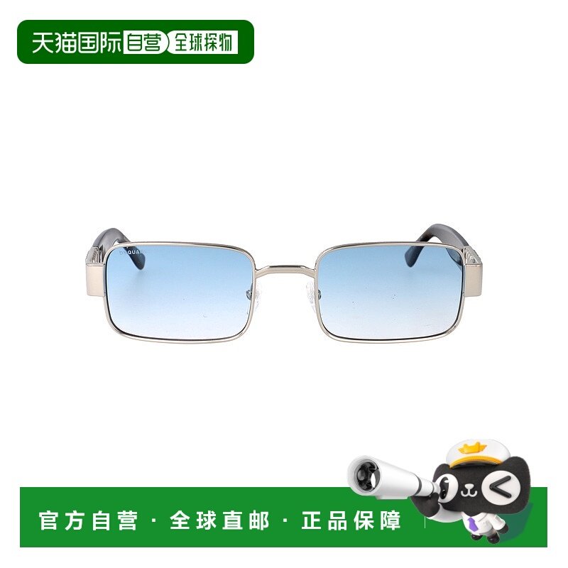 香港直邮DSQUARED2 男士太阳镜 D20156S010-0 SS2025 银色 D2 015