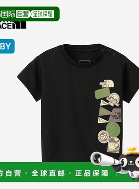 日本直邮The North Face 春夏夜光图案 T恤 (NTB32561) - 非常适