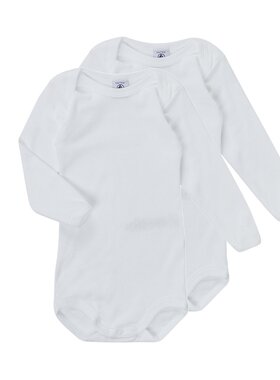 Petit Bateau 小帆船 童款 A01T3 X2 睡衣 白色