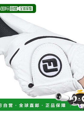 日本直邮FOOT JOY 男士左手用短款 WeatherSof 高尔夫手套