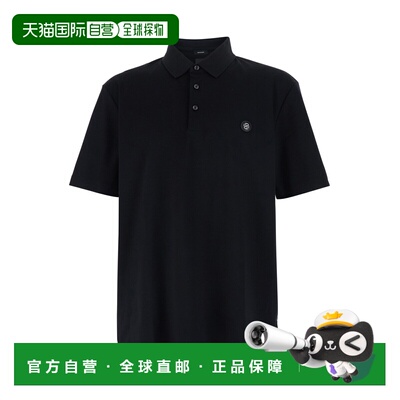 1h可退 香港直邮潮奢 Hugo Boss 雨果博斯 男士 Front 黑色经典款