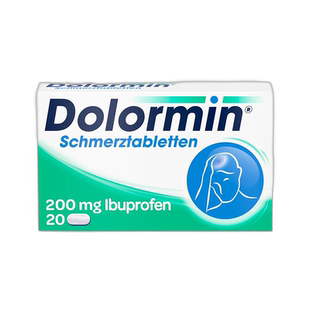 欧洲直邮德国药房Dolormin布诺芬止痛消炎退烧片20粒发烧牙痛头痛