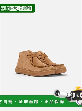 自营camper脚踝靴儿童露营儿童Kiddo儿童-棕色 美国奥莱直发