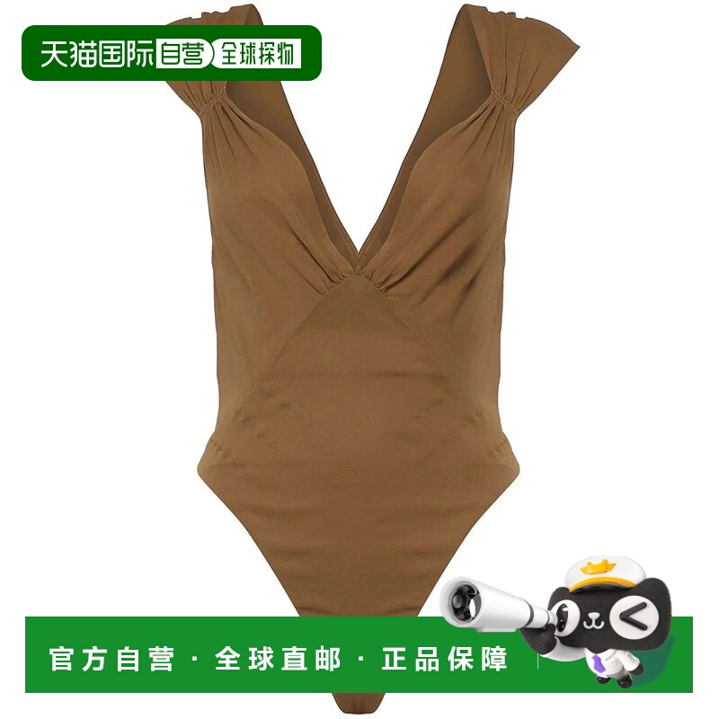 1h可退 香港直邮SAINT LAURENT 女士泳装 801493Y7I18 AW2024 棕