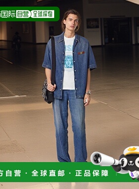 欧洲直邮VERSACE 范思哲 25秋冬 1013302-1A15083_1W000 男士 短T