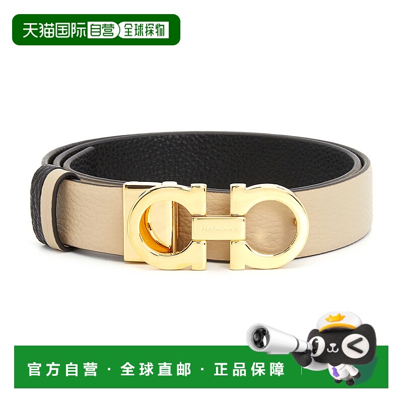 1h可退 韩国直邮ferragamo 女士 腰带菲拉格慕牛皮休闲