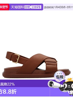 香港直邮Marni 徽标凉鞋 FBMS015701P3614