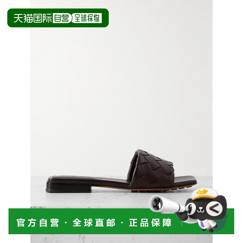 1h可退 Bottega Veneta 葆蝶家 女士 方头平底拖鞋 83773女鞋凉鞋图片