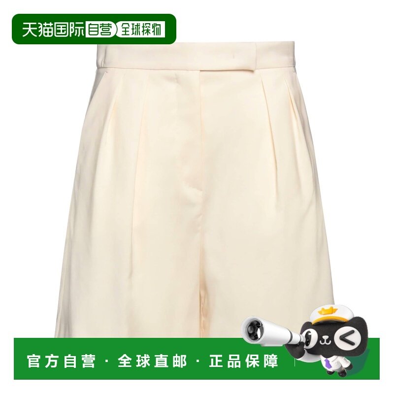 香港直邮MaxMara 麦斯玛拉 女士 短裤 beige米色 舒适时尚,女装/女士精品,休闲裤,淘宝优惠券,粉丝福利购,淘宝优惠卷