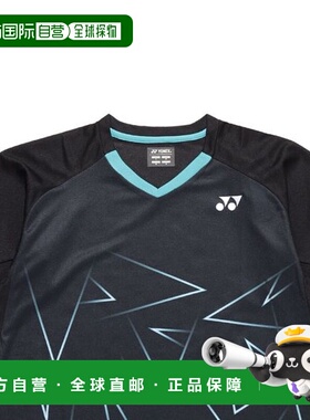 日本直邮 YONEX尤尼克斯 UNIGAME男女同款透气羽毛球T恤10673-007