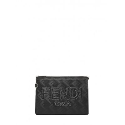 FENDI 黑色男士斜挎包 7VA564-AP15-F0GXN