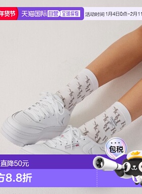 韩国直邮REEBOK锐步 Vector袜子RESS3EY16OW MONOGRAM女士休闲鞋