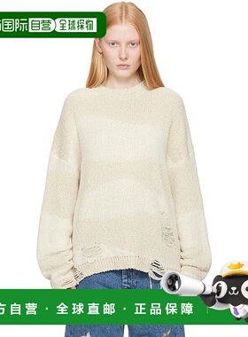 1h可退 香港直邮潮奢 Our Legacy 女士 灰白色 Popover 针织衫 W2